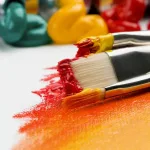 AI 绘画插画提示词：扁平、肌理、噪点风